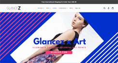 Desktop Screenshot of glancez.com
